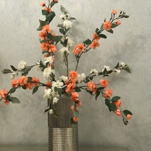 گلدان شیار دار شیشه ای