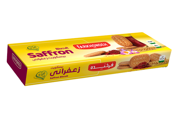 بیسکویت 150 زبانک زعفرانی فرخنده