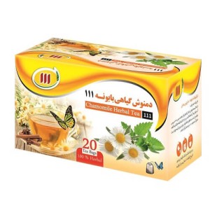 دمنوش گیاهی بابونه 20 عددی