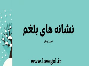 نشانه های بلغم (مطلب)