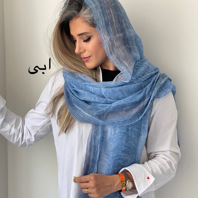 شال کنفی دور قاب