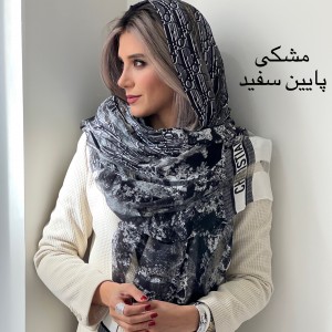 شال ابریشم میله ای دیور