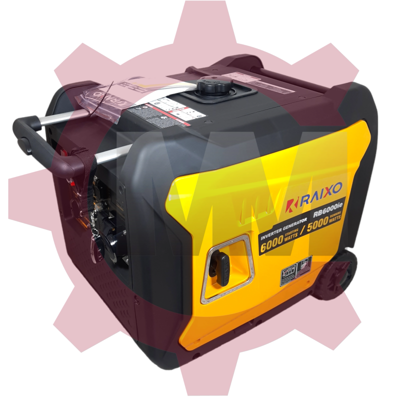 موتور برق 6 کیلو وات کیفی اینورتر رایکسو ریموت دار مدل RAIXO RB6000ie