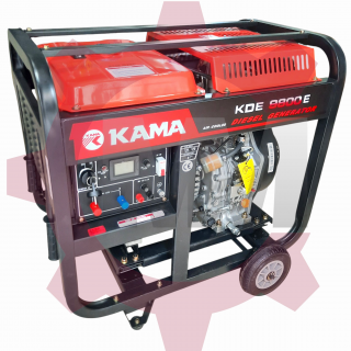 موتور برق دیزل 8.5 کیلو وات کاما مدل KAMA KDE9800E