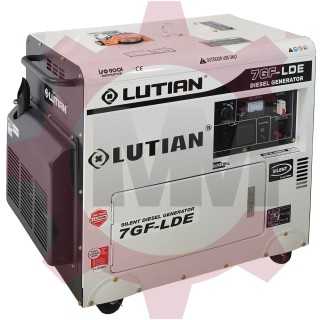 موتور برق 8 کیلو وات دیزل سایلنت لوتیان مدل LUTIAN 7GF-LDE