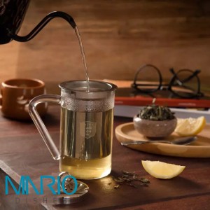 قوری  دمنوش با درب استیل ۳۵۰ml