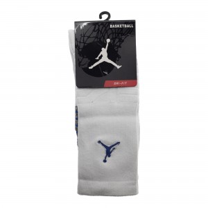 جوراب بسکتبال ساق بلند کف حوله ای جردن مدل JORDAN BASKETBALL SOCKS-D56485 | ساخت تایلند | سفید