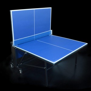 میز پینگ پنگ کف ام دی اف فراز مدل TT5 | کف MDF 16 میل | چهار چرخ | بالاترین کیفیت