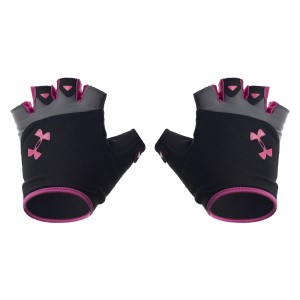 دستکش بدنسازی زنانه آندرارمور مدل UNDER ARMOUR GYM GLOVES UG-56971.2 | مسترکوالیتی | صورتی