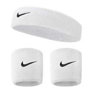 ست مچ بند و هدبند حوله ای نایکی مدل NIKE -NS5975.01 | سفید