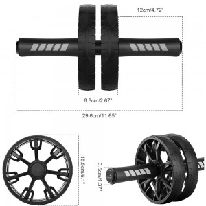 چرخ رولر تمرین شکم مدل ABDOMINAL ROLL WHEEL-2025 | اورجینال