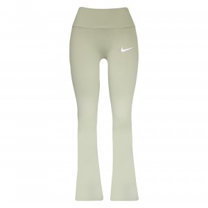لگ زنانه واید دمپای سیملس نایکی مدل NIKE WOMEN,S LEGINGS HG-256.01 | سبز پسته ای