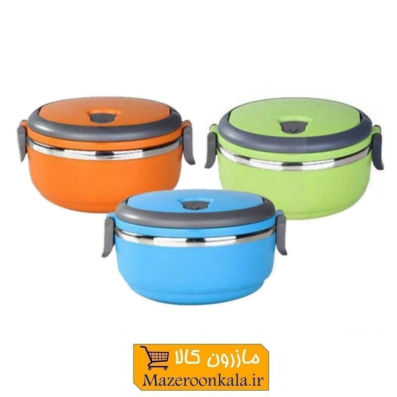 ظرف غذا یا لانچ باکس Lunch Box یک طبقه ۷۰۰ میلی لیتر HZF-004