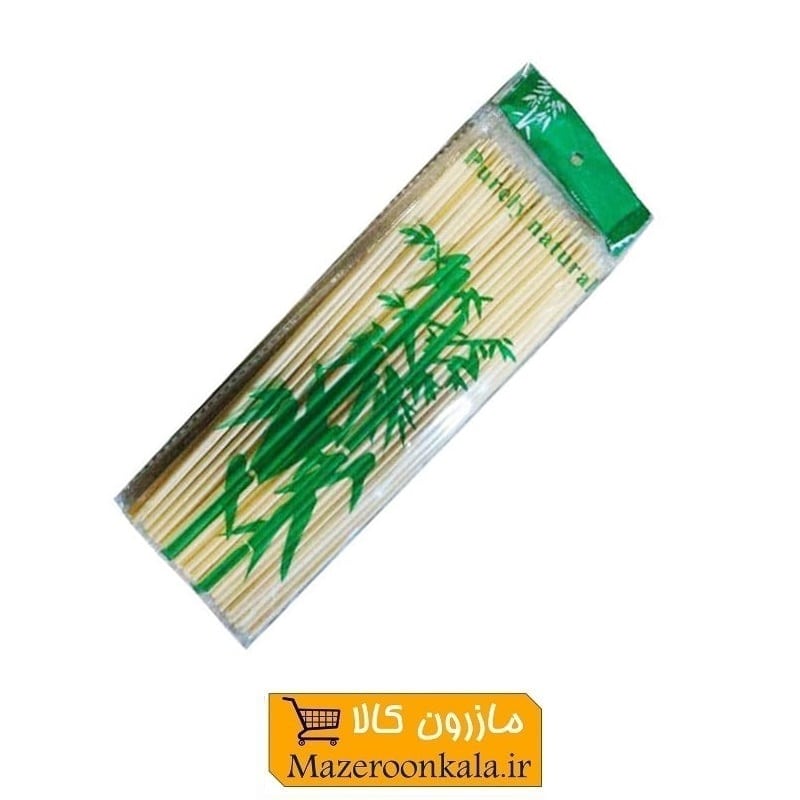 سیخ کباب چوبی ۳۰ سانتی چوب طبیعی HSI-003