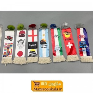 آویز تزئینی خودرو و منزل مدل پرچم فروش‌ تک و تعداد SOO-028