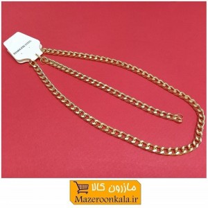 ست گردنبند و دستبند زنجیر کارتیه یا کارتیر طلایی B وزن 24 گرم فروش تک و تعداد ZBD-018