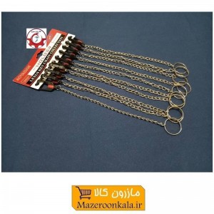 زنجیر شلوار و کمربند مدبر قلاب کشویی AOYADAN مدل نقره ای مشکی HSK-172