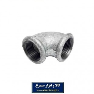 زانویی گالوانیزه ۹۰ شماره ۲ کد SSH-021