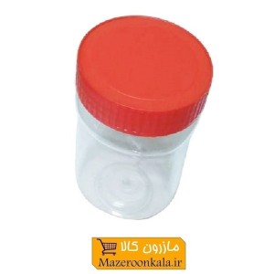 ظرف پلاستیکی درب دار جار ۴۰۰ سی سی ۱۰ عددی PZJ-004