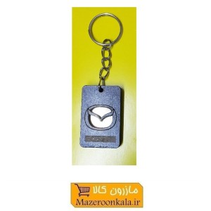 جاکلیدی آرم و لوگوی چوبی خودرو های Mazda مزدا ارزان قیمت HSK-084