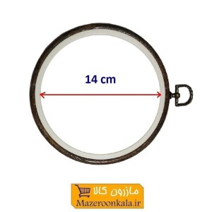 کارگاه گلدوزی زله ای سایز 14 سانت HGO-004