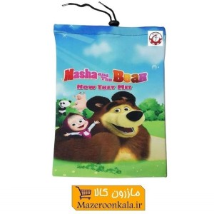 کلاه اسکارف بچه گانه کارتونی ماشا و میشا CKL-011