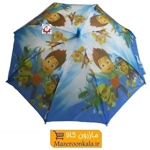 چتر پسرانه کارتونی سگ های نگهبان Paw Patrol فنر مشکی HCH-015