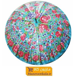 چتر زنانه نقش دار طرح E دسته عصایی ۱۶ فنر HCH-030