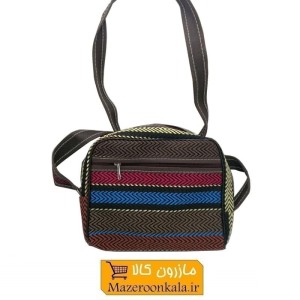 کیف جاجیم یا جاجیمی دوشی زنانه 3 زیپ HKF-054