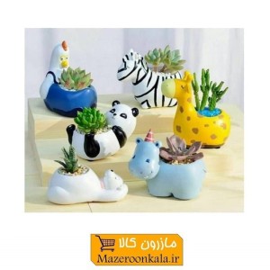 گلدان فانتزی Animal Flower Pot  طرح حیوانات HGD-005