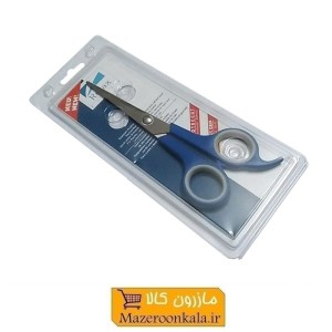 قیچی آرایشی  یا آرایشگری کات تک دم Relax ریلکس ۱۸ سانت آبی HGC-012-4