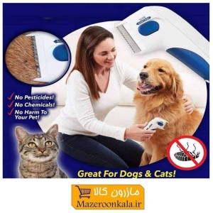 شانه برقی مو و شپش حیوانات Flea Doctor مناسب سگ و گربه HPS-031