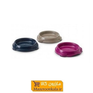 ظرف غذای گربه استپ دار پلاستیکی