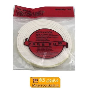 نوار درزگیر فومی چسب دار درب و پنجره پارس فوم سفت HFM-004