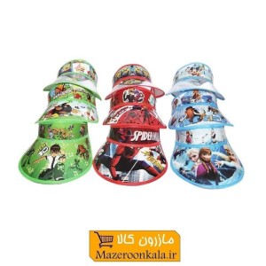 کلاه آفتابگیر صورت کودک و نوجوان کارتونی HKL-001