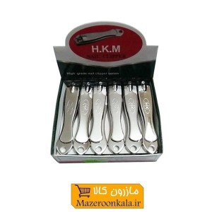ناخن گیر استیل HKM سوهان دار طرح ماهی ۷.۵ سانت ZNG-008