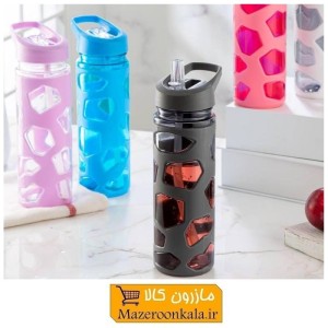 قمقمه کاور دار طرح سنگ و لوزی SOO-014