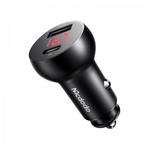شارژر فندکی سوپر فست شارژ 30 واتی 5 آمپر مک دودو مدل  CC-6810