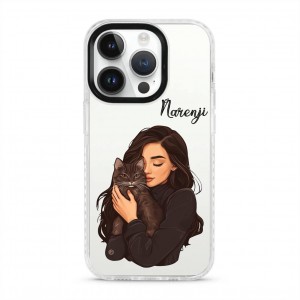 قاب طرحدار طرح  love cat