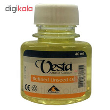 روغن بزرک وستا مدل refinedlinsedoil حجم 40 میل