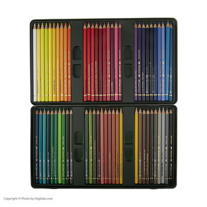 مداد رنگی 60 رنگ فابر-کاستل مدل Polychromos