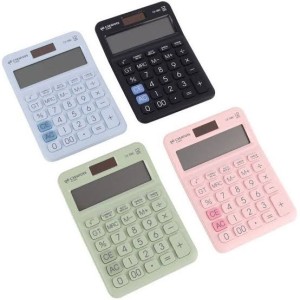 ماشین حساب سی کلاس مدل مت میت طرح مینی کد CX-108C رنگ سبز