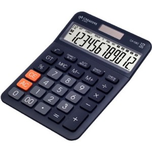 ماشین حساب سی.کلاس کریتورز مدل مت میت طرح کلاسیک کد CX-118C-1 رنگ سفید