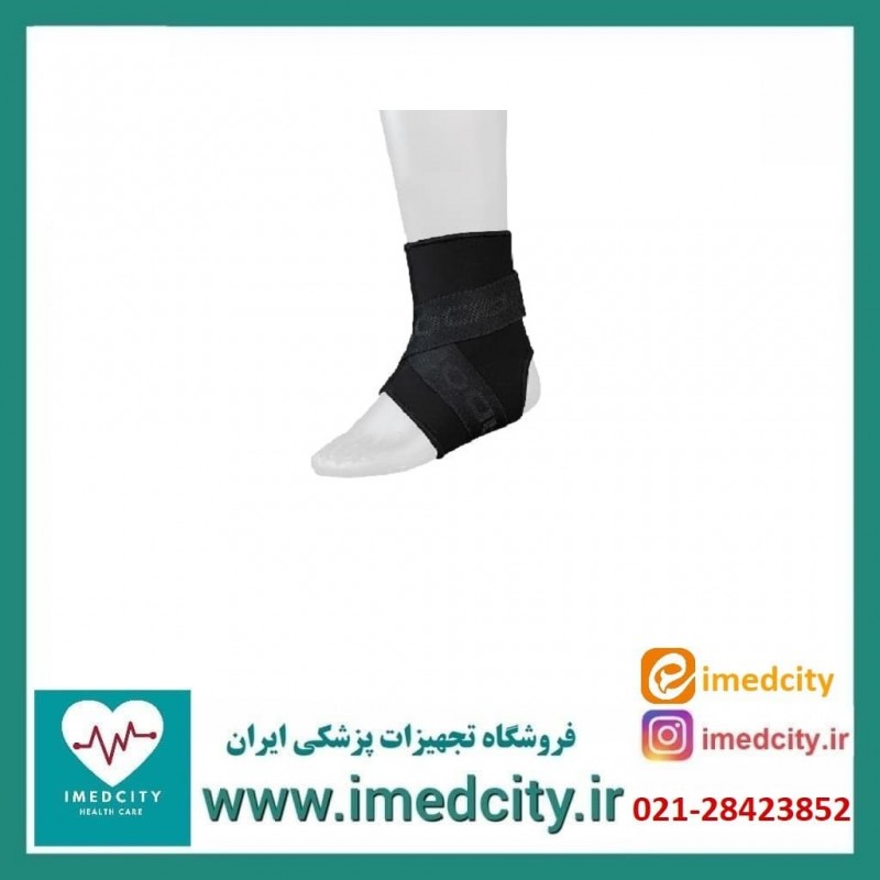 قوزک بند نئوپرنی ساده با کش لیگامانی کد 310081