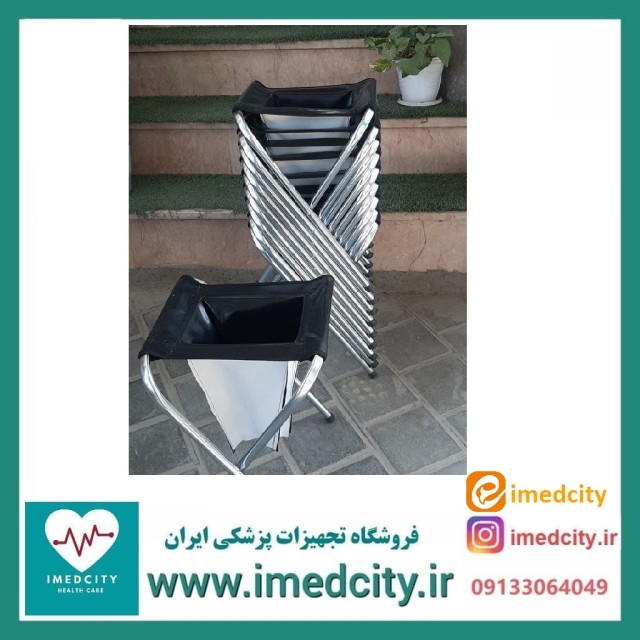 توالت فرنگی سفری برزنتی تاشو قیف دار