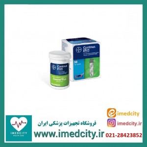 نوار تست قند خون Contour Plus بسته 50 عددی