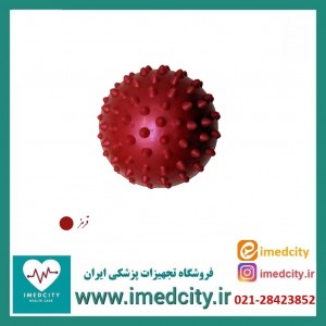 توپ فیزیوتراپی دست ماساژوری  آجدار