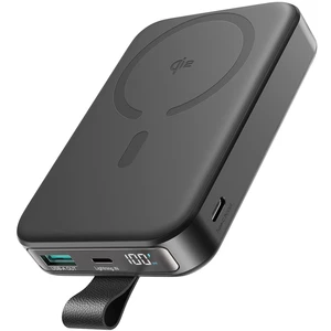 پاوربانک وایرلس مگنتی 15 وات، Type-C و USB فست شارژ 22.5 وات 10000 جویروم JR-PBM11