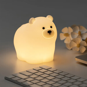 چراغ خواب فانتزی رومیزی شارژی طرح خرس Bear