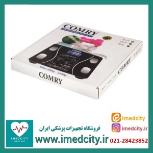 ترازوی دیجیتال هوشمند وزن و چربی کمری COMRY قابل اتصال به موبایل عمده 10 عددی